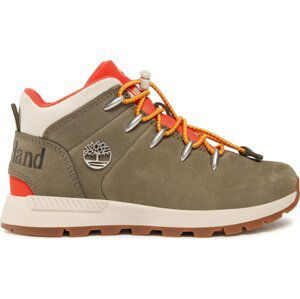 Trekingová obuv Timberland Sprint Trekker Mid TB0A68BC9911 Dk Green Nubuck wOrg