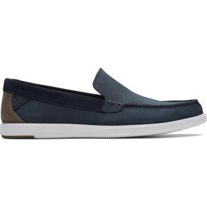 Polobotky Clarks Bratton Loafer 26172448 Navy Nubuck