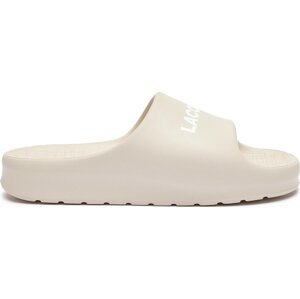 Nazouváky Lacoste Branded Serve Slide 2.0 747CMA0015 Off Wht/Off Wht 18C