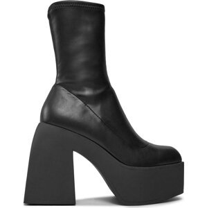 Polokozačky Steve Madden Tekno Bootie SM11002608 SM11002608-001 Black