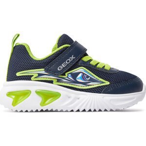 Sneakersy Geox J Assister Boy J45DZA 014CE C0749 M Navy/Lime
