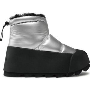 Polokozačky United Nude Polar Bootie II 10778141125 Silver