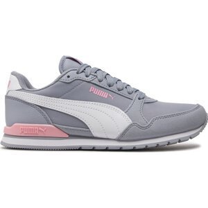 Sneakersy Puma St Runner V3 384857-27 Gray Fog/Puma White/Pink Lilac
