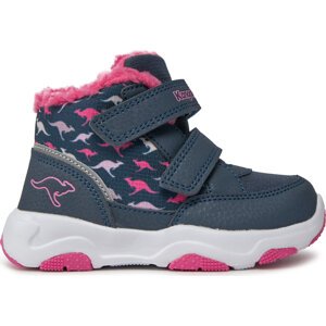 Kotníková obuv KangaRoos KS-Goku V 02220-000-4204 Dk Navy/Daisy Pink