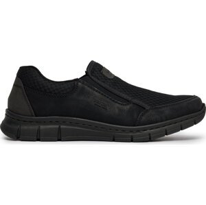 Polobotky Rieker B7761-00 Black