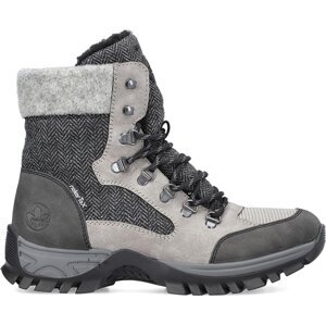 Trekingová obuv Rieker M9842-40 Anthrazit / Fog / Grey / Grau / Fog 40