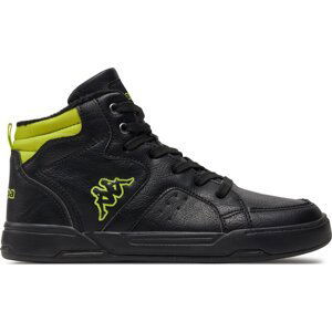 Sneakersy Kappa 260826T Black/Lime 1133