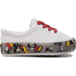 Polobotky Melissa Mini Melissa Street + Mickey A 33460 White/Fume/Red