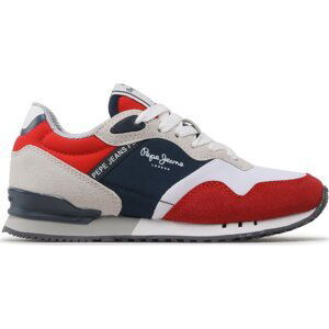 Sneakersy Pepe Jeans London B May PBS30553 Red 255