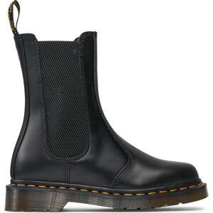 Kotníková obuv s elastickým prvkem Dr. Martens 2976 Hi 26964001 Černá