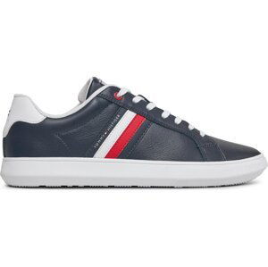 Sneakersy Tommy Hilfiger Essential Leather Cupsole FM0FM04921 Desert Sky DW5