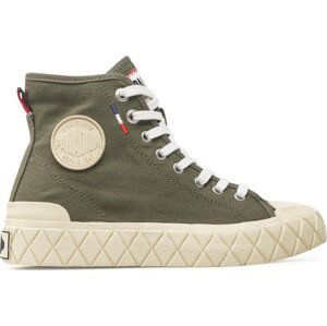 Plátěnky Palladium Palla Ace Cvs Mid 77015-325-M Olive Night