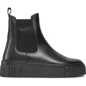 Kotníková obuv s elastickým prvkem Gant Snowmonth Chelsea Boot 27551372 Černá