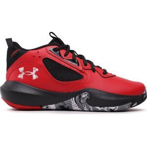 Boty Under Armour Ua Gs Lockdown 6 3025617-600 Red/Blk
