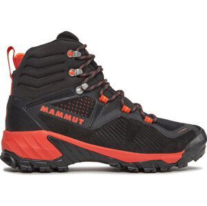 Trekingová obuv Mammut Sapuen High GTX GORE-TEX 3030-04241-00654-1075 Black-Hot Red