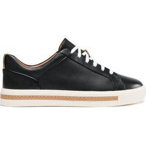 Sneakersy Clarks Un Maui Lace 261416424 Black Leather