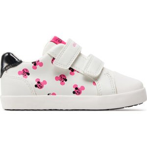 Plátěnky Geox B Kilwi Girl B45D5D 08554 C1441 S White/Fluofuchsia