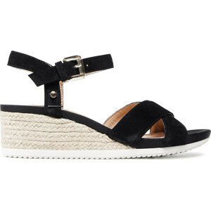 Espadrilky Geox D Ischia Corda C D02HHC 00022 C9999 Black