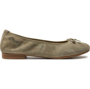 Baleríny s.Oliver 5-22103-42 Khaki