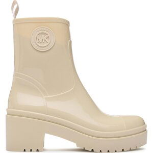 Polokozačky MICHAEL Michael Kors Karis Rainboot 40F3KSMB5Q Lt Cream