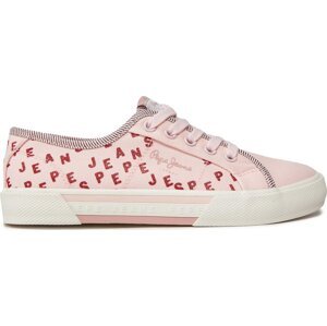 Tenisky Pepe Jeans Brady Shine G PGS30562 Soft Pink 305