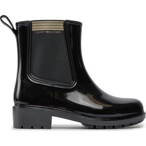 Holínky Tommy Hilfiger Essential Tommy Rainboot FW0FW07760 Black BDS