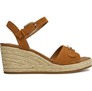 Espadrilky Geox D Panarea D45UYC 00022 C6001 Cognac