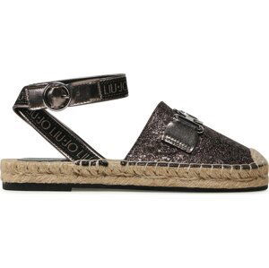 Espadrilky Liu Jo Vera 01 SA3073 EX157 Gun Metal 90011