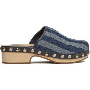 Dřeváky Tommy Hilfiger Denim Contrast Clog FW0FW07410 Denim 0G1