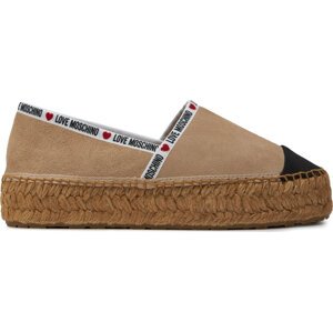 Espadrilky LOVE MOSCHINO JA10553G0IIG0131 Avena