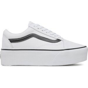 Tenisky Vans Ua Old Skool Stackform VN0A7Q5MTWB1 Bílá