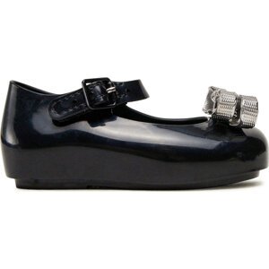 Polobotky Melissa Mini Melissa Dora II Bb 33499 Black/Silver 50545