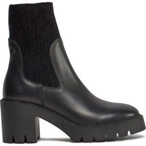 Kotníková obuv s elastickým prvkem Tamaris 1-25851-41 Black Leather 003