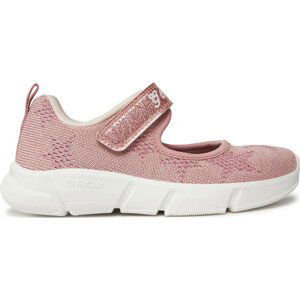 Polobotky Geox J Aril Girl J45DLA 07QHH C8172 S Lt Rose