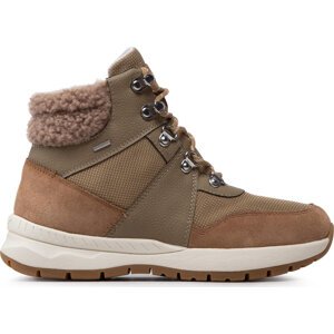 Polokozačky Geox D Braies Abx A D26BEA 01122 C3C5Z Lt Olive/Sand