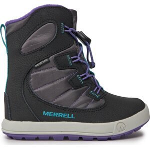 Sněhule Merrell Snow Bank 4.0 Wtrpf Mk167148 Black/Purple/Turq