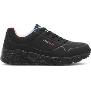 Sneakersy Skechers Rainbowl Speckle 310456L BKMT Černá