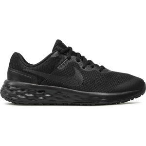 Boty Nike Revolution 6 Nn (GS) DD1096 001 Black/Black/Dk Smoke Grey