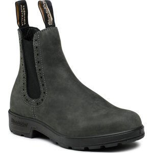 Kotníková obuv s elastickým prvkem Blundstone 1630 Rustic Black