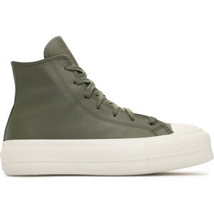 Plátěnky Converse Chuck Taylor All Star Lift A07131C Forest/Grey