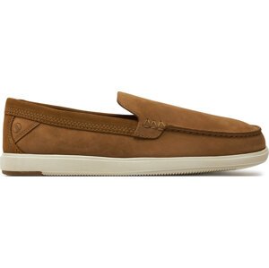 Polobotky Clarks Bratton Loafer 26172447 Dark Tan Nubuck