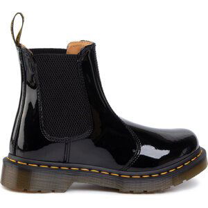 Kotníková obuv s elastickým prvkem Dr. Martens 2976 Patent Lamper 25278001 Black