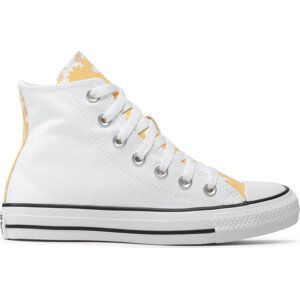 Plátěnky Converse Ctas Hi A01193C White/Cyber Mango/Black