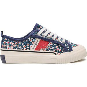 Tenisky Pepe Jeans Ottis Flower Girl PGS30541 Navy 595