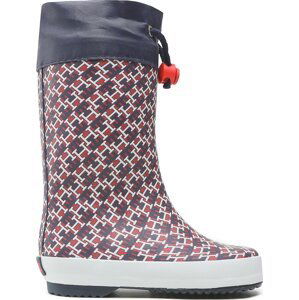 Holínky Tommy Hilfiger Rain Boot T3A6-32432-1516X M Red Wine 663