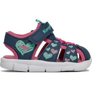 Sandály KangaRoos K-Tiffy 02105 000 4204 Dk Navy/Daisy Pink