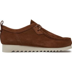 Polobotky Clarks Wallabeeftrelo 26176225 Cola Suede