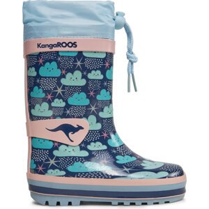 Holínky KangaRoos K-Rain 18244-000-4184 Blue Sky/Cloud