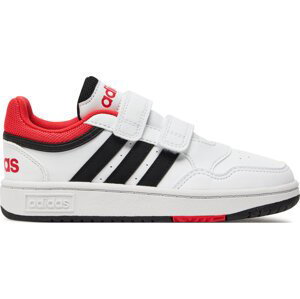 Boty adidas Hoops Lifestyle H03863 White/Black/Red