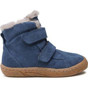 Kozačky Froddo Minnie Suede Velcro G2110126-6 S Modrá